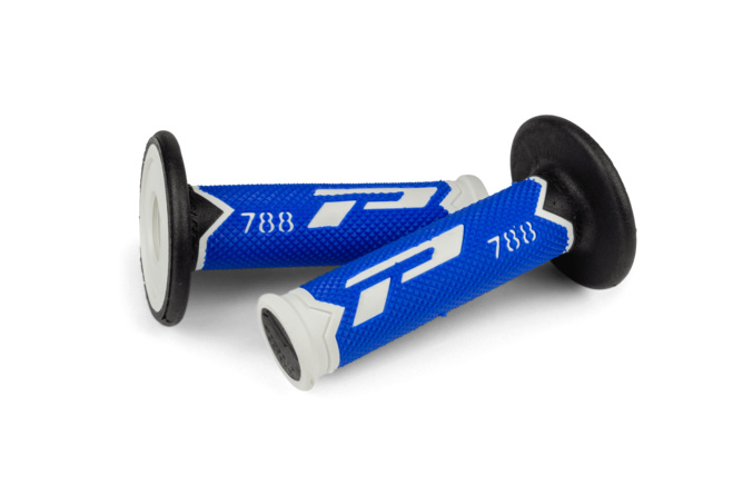 Manopole ProGrip 788 triple density bianco/blu/nero