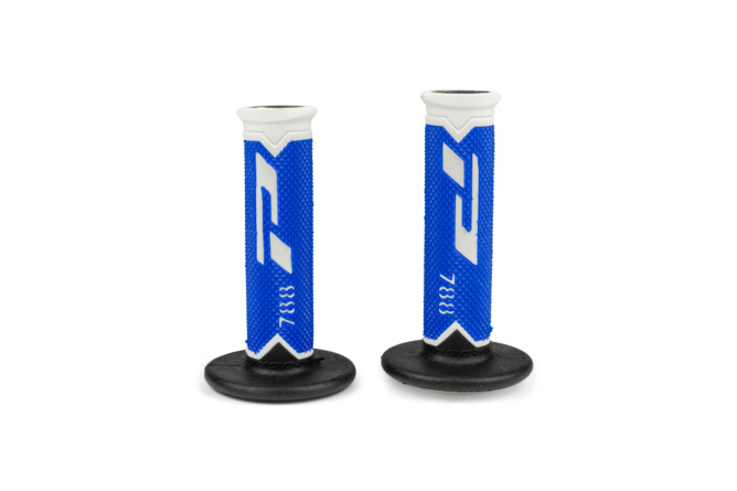 Manopole ProGrip 788 triple density bianco/blu/nero