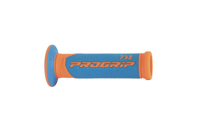Handlebar Grips Progrip 732 Blue / Orange
