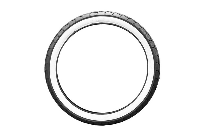Mofa Reifen 2,50-17" (2 1/2-17) Mitas MC11 Weisswand TL/TT 43J