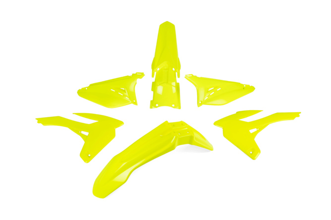 Kit plastique Sherco SE-R Polisport jaune fluo