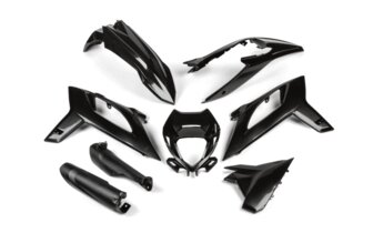 Kit plastique Beta RR 2020-2022 Polisport noir