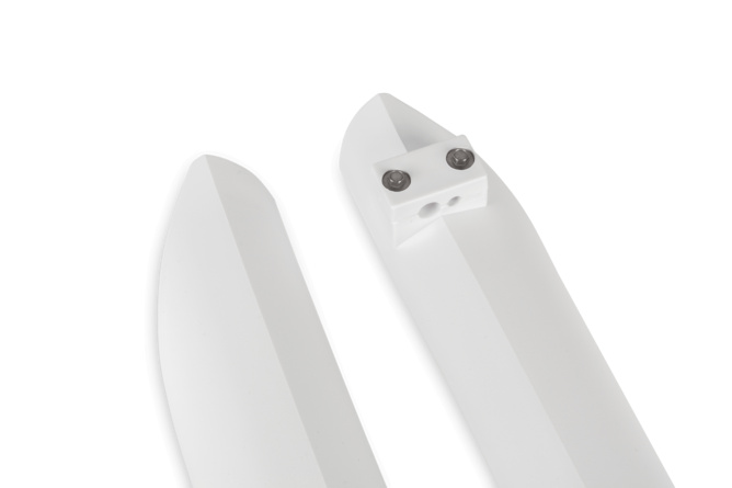 Gabelprotektoren Polisport wei&szlig; Beta RR Enduro