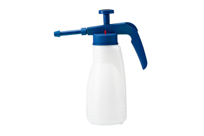 Bottiglia spray per detergente freno Pressol Sprayfixx trasparente 1,5L