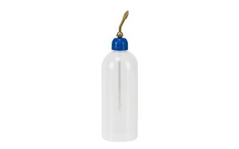 Dosierflasche / Laborflasche Pressol Polyethylen transparent / Starrer Ausguss / 500ml