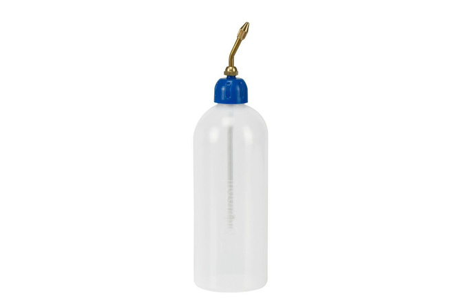 Bottiglia dosatrice / laboratorio Pressol polietileno trasparente becuccio rigido 500ml