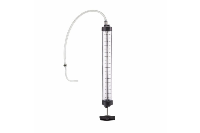 Syringe Pressol transparent for fuel and lubricant w. scale 1000ml