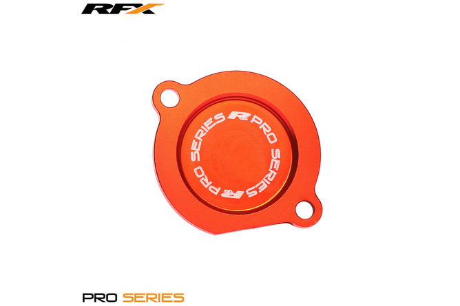 Oil Filter Cover RFX Pro orange KTM 250 525