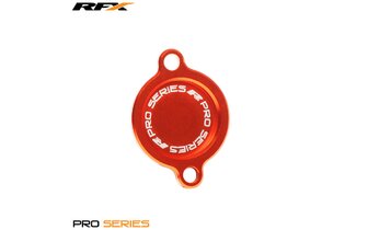 Couvercle de filtre à huile RFX Pro orange - KTM 250 - 450 à partir de 2012