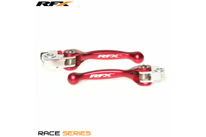 Lever Set RFX Race folding forged red Beta RR after 2014 / TM 2010 - 2018