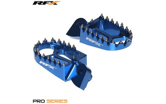 Fußrasten RFX Pro blau YZ / YZF