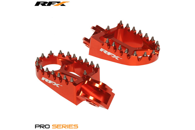 Footrests RFX Pro orange KTM before 2016