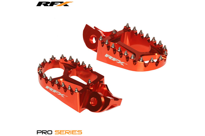 Poggiapiedi RFX Pro arancione KTM dopo 2016