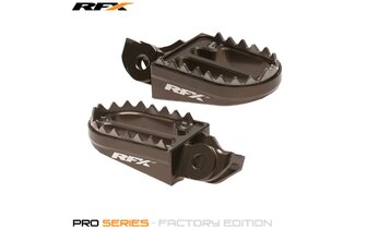 Reposes-pieds RFX Pro Series 2 anodisation dure KTM à partir de 2016