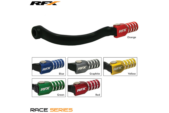 Gear Lever RFX Race black / green Kawasaki KX 125