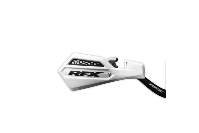 Handguards RFX 1 Series white / black with mounting kit