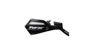 Protèges mains RFX 1 Series noir / blanc - avec kit de montage