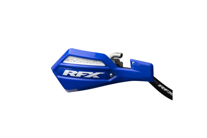 Handguards RFX 1 Series blue / white with mounting kit