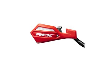 Protèges mains RFX 1 Series rouge / blanc - avec kit de montage