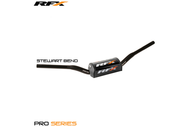 Guidon RFX Pro F7 sans barre 28.6mm noir - Stewart