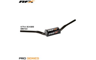 Guidon RFX Pro F7 sans barre 28.6mm noir - KTM SX 85