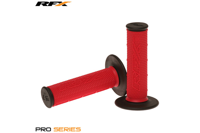 Manopole RFX Pro Series doppia densità rosso / nero