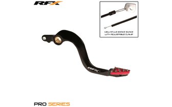 Pedal de Freno RFX Pro Estándar Anodizado Duro Negro / Rojo Honda CR 250