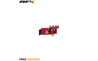 Puntera Pedal de Freno RFX Pro Plegable CNC Rojo