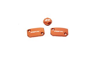 Kit Couvercle de maitre cylindre RFX Pro orange - KTM SX / SXF (frein et embrayage Brembo)