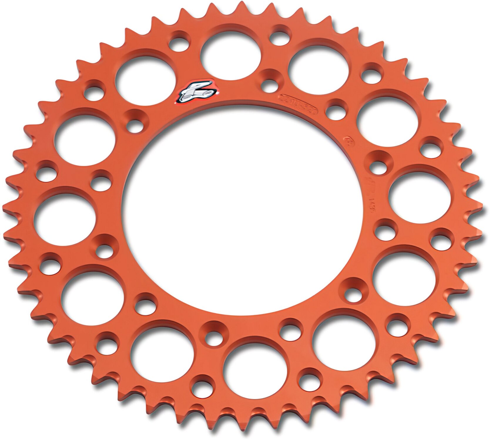 Rear Sprocket Renthal 520 48T Ultra Light self-cleaning orange KTM