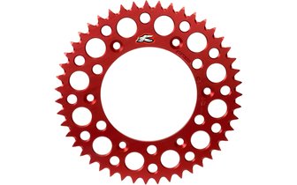 Rear Sprocket Renthal 420 Z.55 Ultra Light self-cleaning red CR 80 / 85