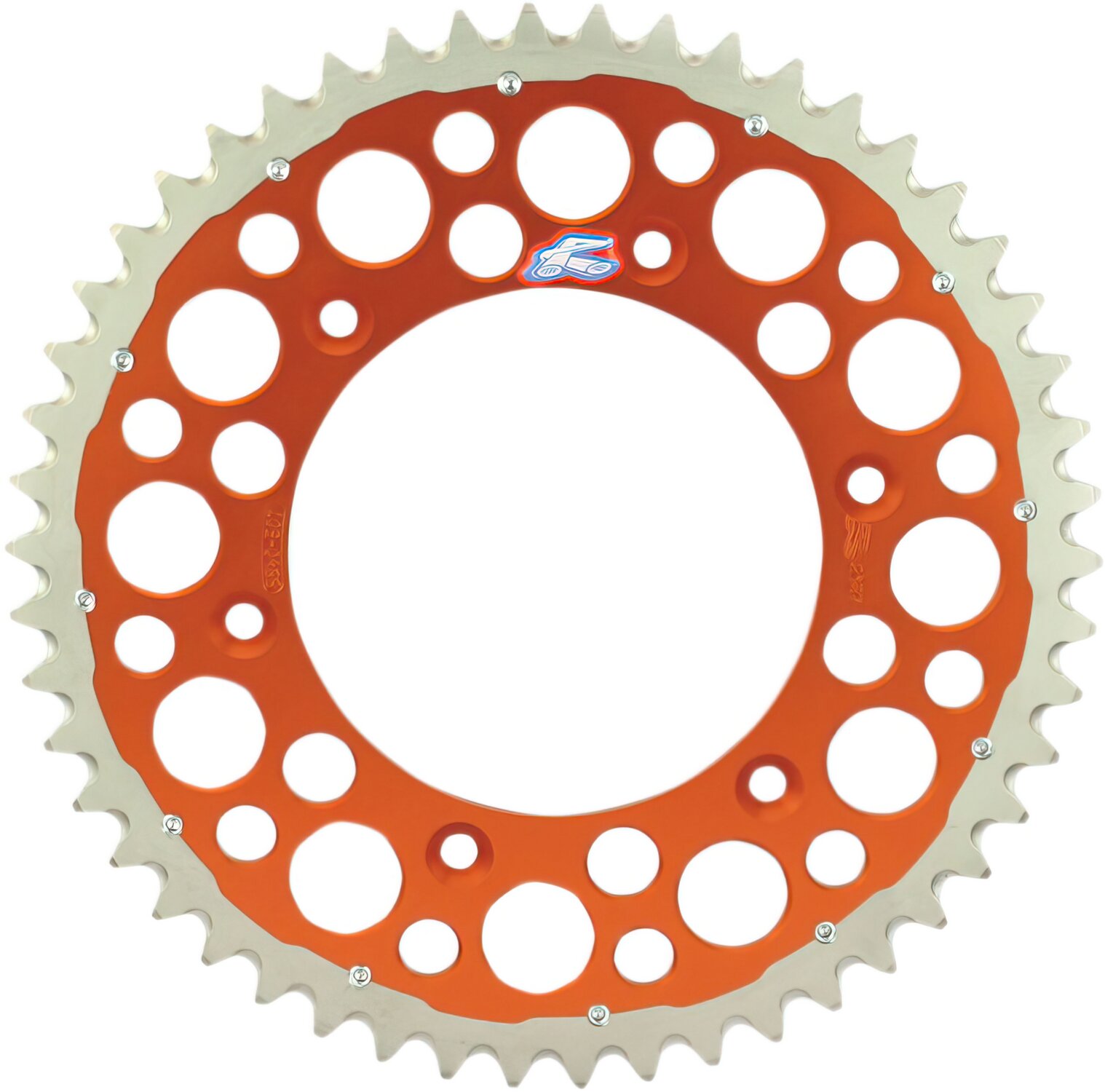 Rear Sprocket Renthal 520 Z.52 Twinring orange KTM / Husqvarna