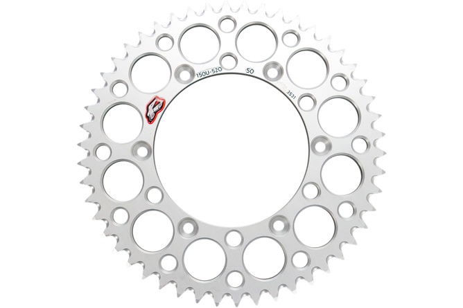 Rear Sprocket Renthal 520 Z.50 Ultra Light self-cleaning YZ / YZF