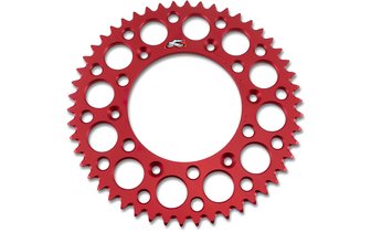 Rear Sprocket Renthal 520 Z.49 Ultra Light self-cleaning red CR / CRF