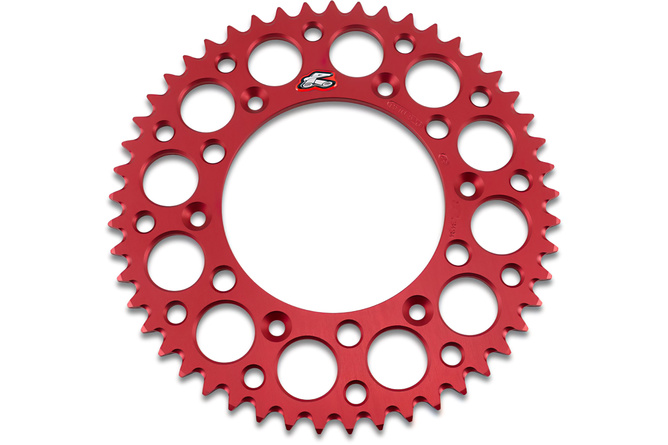 Rear Sprocket Renthal 520 Z.50 Ultra Light self-cleaning red CR / CRF