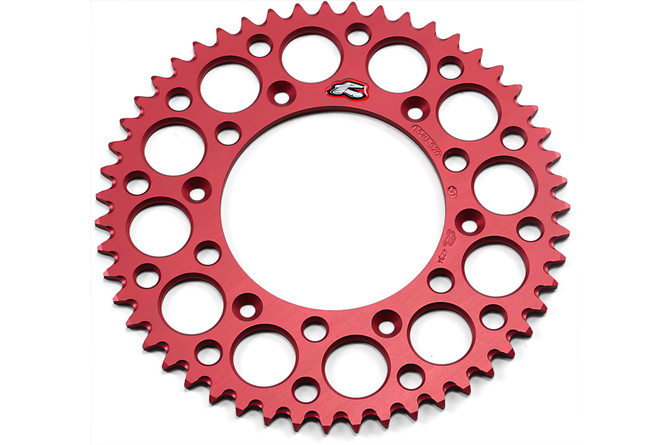 Couronne Renthal 520 Z.51 rouge Ultra Light anti boue CR / CRF