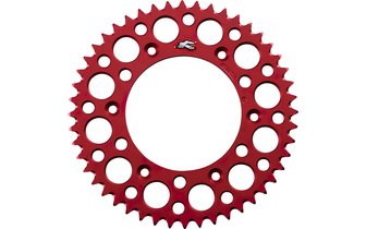 Rear Sprocket Renthal 520 Z.48 Ultra Light self-cleaning red CR / CRF