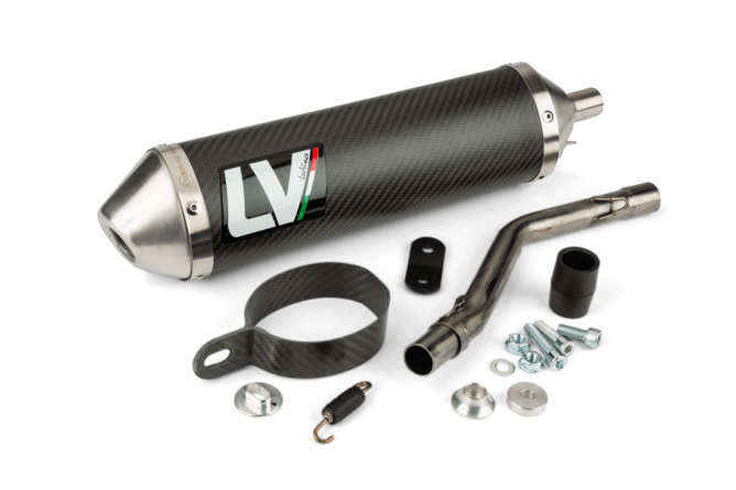 Silenciador LeoVince X-Fight Carbono Rieju MRT Euro 5