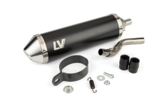 Endschalldämpfer LeoVince X-Fight Black Fantic 50 Euro 5