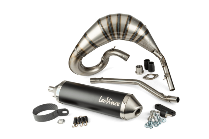 Exhaust LeoVince X-Fight Black Edition Derbi Senda / X-treme
