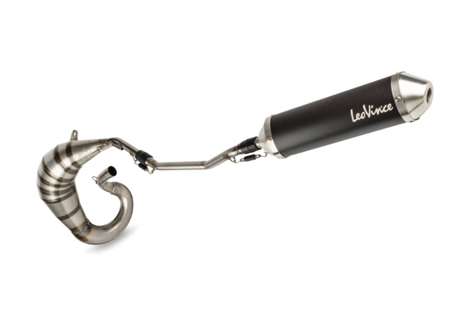 Exhaust LeoVince X-Fight Black Edition Derbi Senda / X-treme