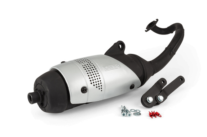 Exhaust Leovince Touring Peugeot horizontal