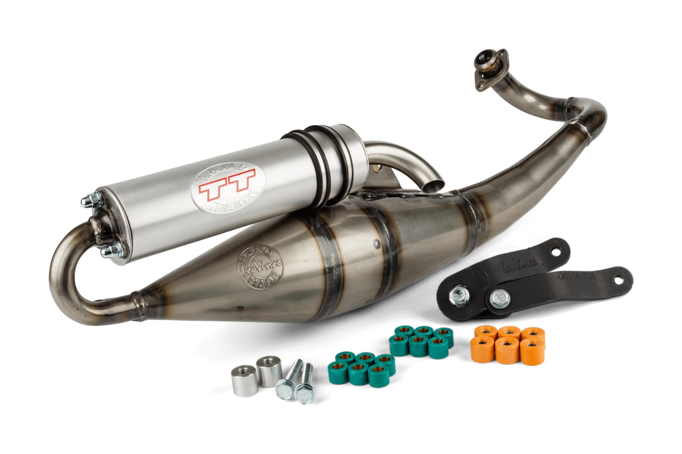 Exhaust LeoVince HandMade TT Piaggio Typhoon Zip