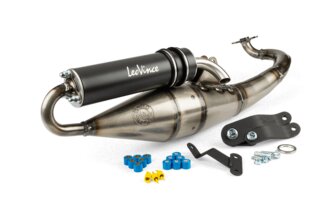 Pot d'échappement LeoVince Hand Made TT Black Edition Keeway Focus