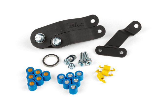 Auspuff Leovince Handmade TT Black Edition Aprilia SR / Yamaha Aerox / Malaguti F15