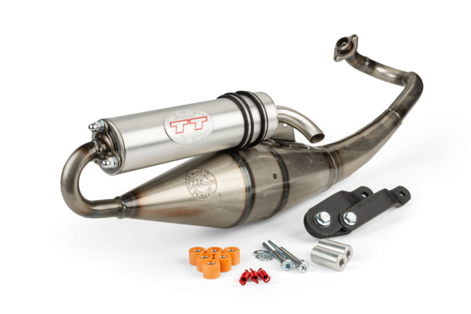Auspuff LeoVince Handmade TT Aprilia SR50 / DiTech (Piaggio)