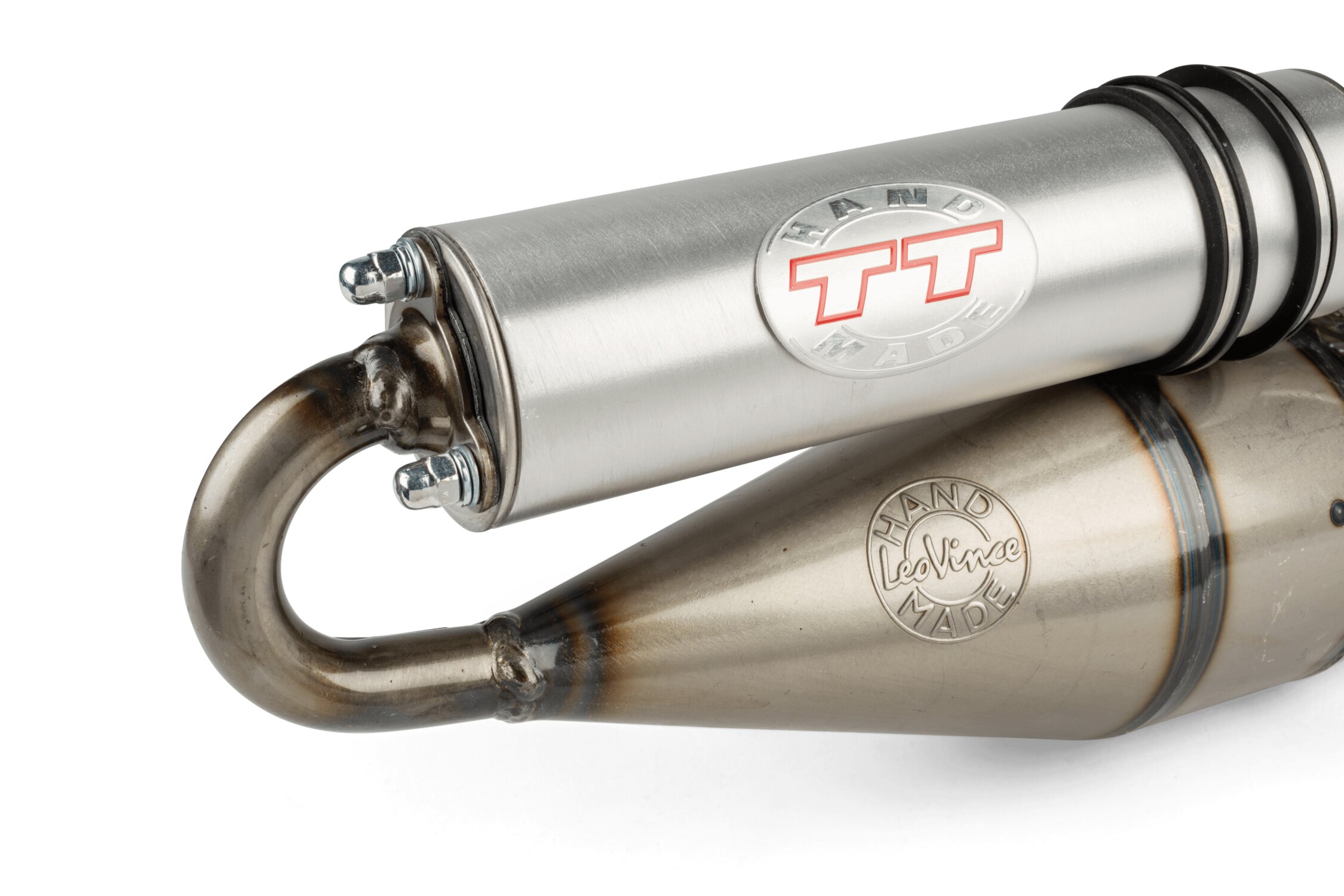 Escape Leovince TT Para Aprilia SR 50 Sport/Street Y Piaggio NRG 50, Mejor Par Y Potencia Desde 4000 Rpm, Válido Para Cilindros 70cc