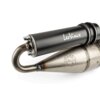Auspuff LeoVince Handmade TT Black Minarelli stehend