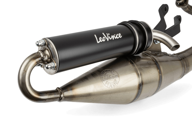 Auspuff Leovince Handmade TT Black Edition Aprilia SR R Factory / Sport Pro i.e. (Piaggio)