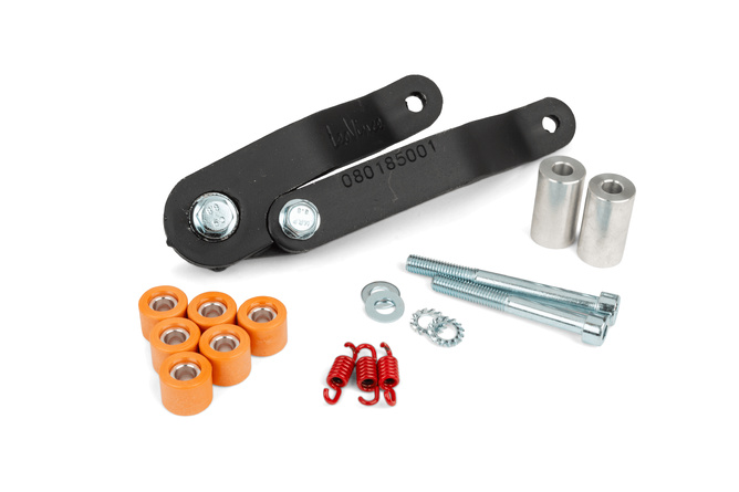 Auspuff Leovince Handmade TT Black Edition Aprilia SR R Factory / Sport Pro i.e. (Piaggio)